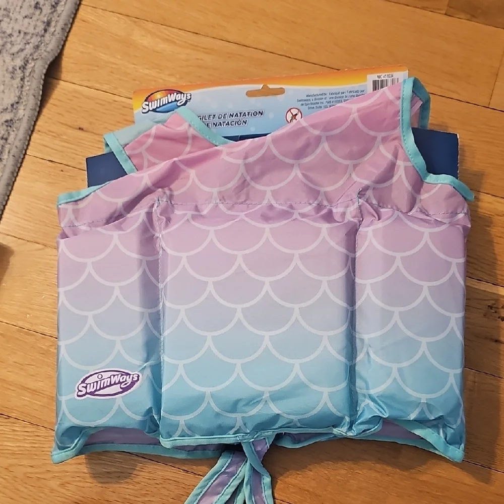 Swimways Mermaid Swim Vest for Kids